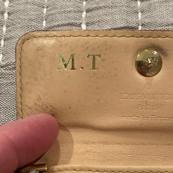 LOUIS VUITTON Monogram Multicolor Multiples 4 Key Holder Black Grenade COA - Picture 6 of 12